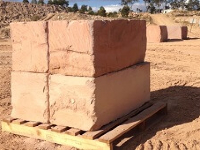 Sandstone blocks