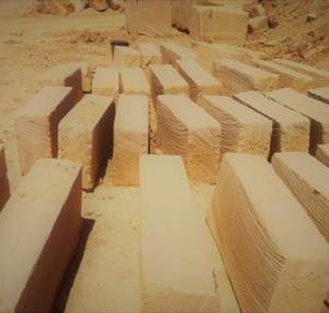 sandstone step