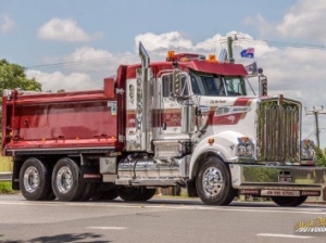 Brisbane Rock Sales Transport Body Truck